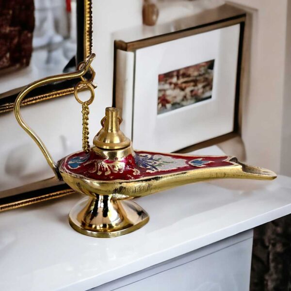 Traditional Brass Chirag – Antique Finish Home Decor